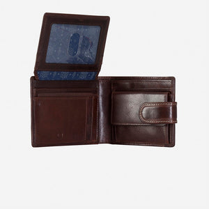 Wallet - Bifold Wallet With Coin And Tab Closure