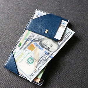 Wallet - FLIP WOLYT™ - Sapphire Blue RFID