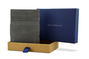 Wallet - Garzini Essenziale Magic Wallet - Metal Grey