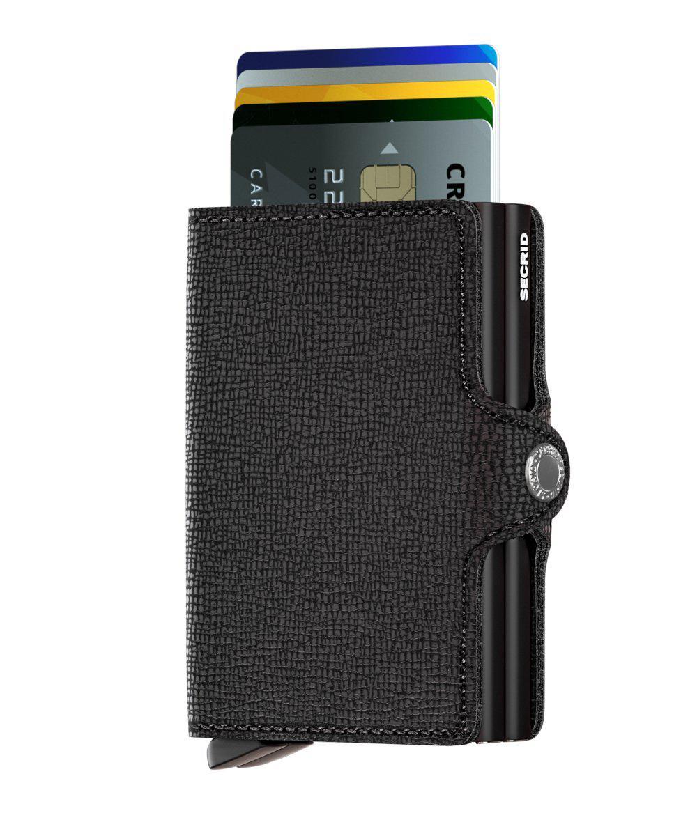 Wallet - SECRID Twinwallet Crisple Black