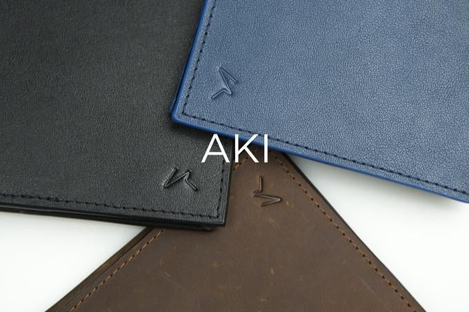 Aki - Kisetsu's Minimalist Bi-Fold-Slim Wallet Junkie