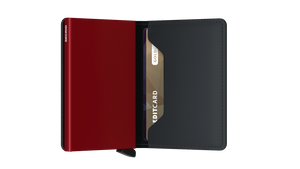 SECRID Slimwallet Matte Black & Red