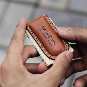 Leather Money Clip