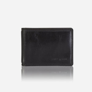 Miss Checker Slim Mens Wallet Minimalist Bifold Wallet Leather