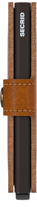 SECRID Miniwallet Original Cognac Brown