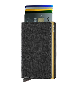 SECRID Slimwallet Crisple Black/Gold