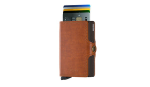 SECRID Twinwallet Original Cognac Brown