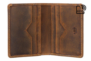 Wallet - Chikara Tap 'n' Go RFID Leather Wallet