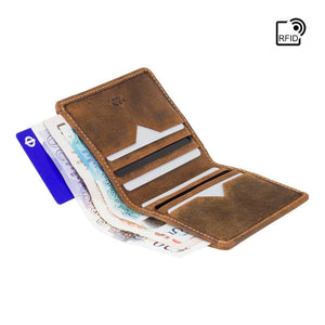 Wallet - Chikara Tap 'n' Go RFID Leather Wallet