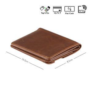 Wallet - Chikara Tap 'n' Go RFID Leather Wallet