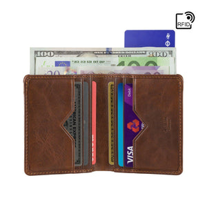 Wallet - Chikara Tap 'n' Go RFID Leather Wallet