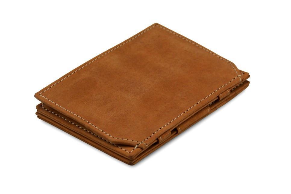 Wallet - Garzini Essenziale Magic Coin Wallet - Camel Brown