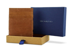 Wallet - Garzini Essenziale Magic Coin Wallet - Camel Brown