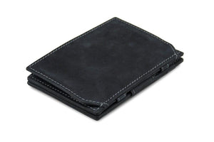 Wallet - Garzini Essenziale Magic Coin Wallet - Carbon Black