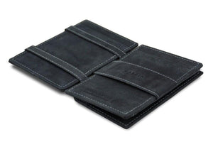 Wallet - Garzini Essenziale Magic Coin Wallet - Carbon Black