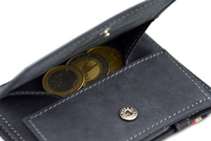 Wallet - Garzini Essenziale Magic Coin Wallet - Carbon Black