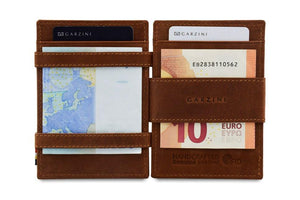 Wallet - Garzini Essenziale Magic Coin Wallet - Java Brown