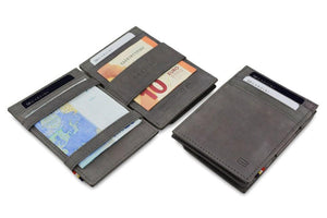 Wallet - Garzini Essenziale Magic Coin Wallet - Metal Grey