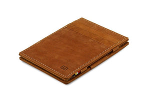 Wallet - Garzini Essenziale Magic Wallet - Camel Brown