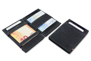 Wallet - Garzini Essenziale Magic Wallet - Carbon Black