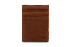 Wallet - Garzini Essenziale Magic Wallet ID Window - Java Brown