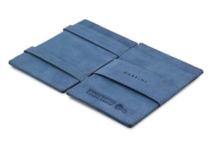 Wallet - Garzini Essenziale Magic Wallet ID Window - Sapphire Blue