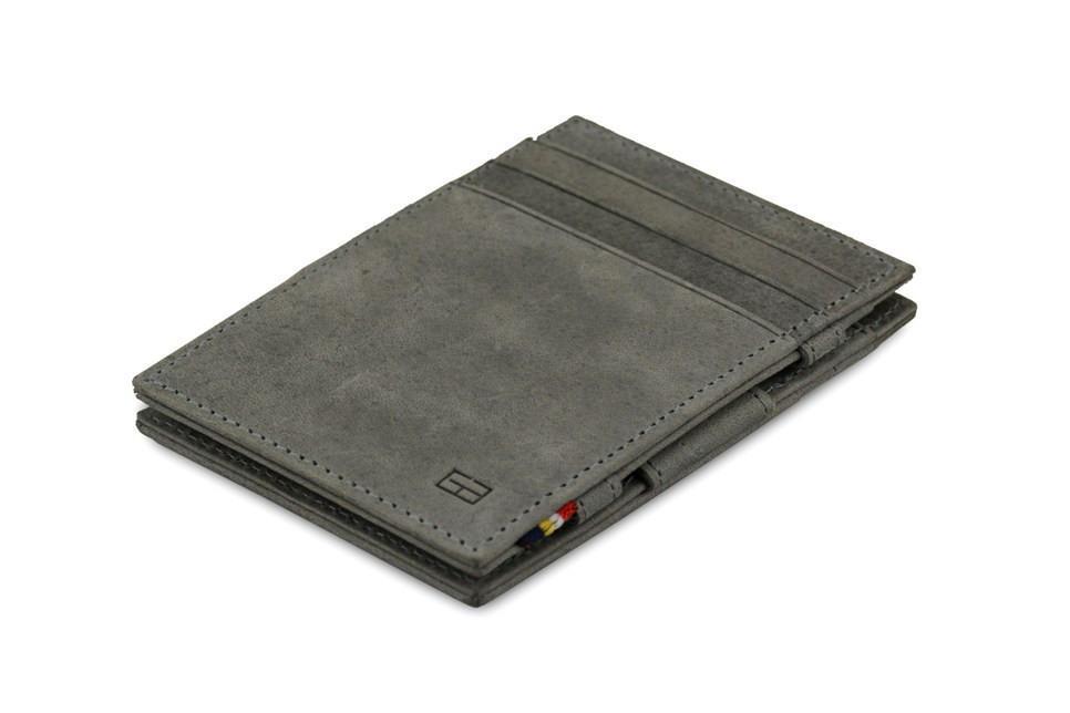 Wallet - Garzini Essenziale Magic Wallet - Metal Grey