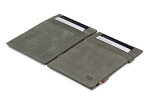 Wallet - Garzini Essenziale Magic Wallet - Metal Grey