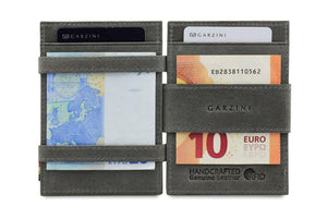 Wallet - Garzini Essenziale Magic Wallet - Metal Grey