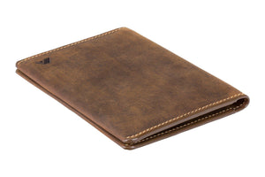 Wallet - Hoshi Leather Passport Holder Wallet