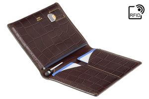 Wallet - Hoshi Leather Passport Holder Wallet