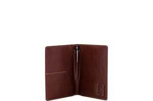 Wallet - Hoshi Leather Passport Holder Wallet