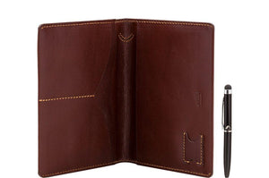 Wallet - Hoshi Leather Passport Holder Wallet