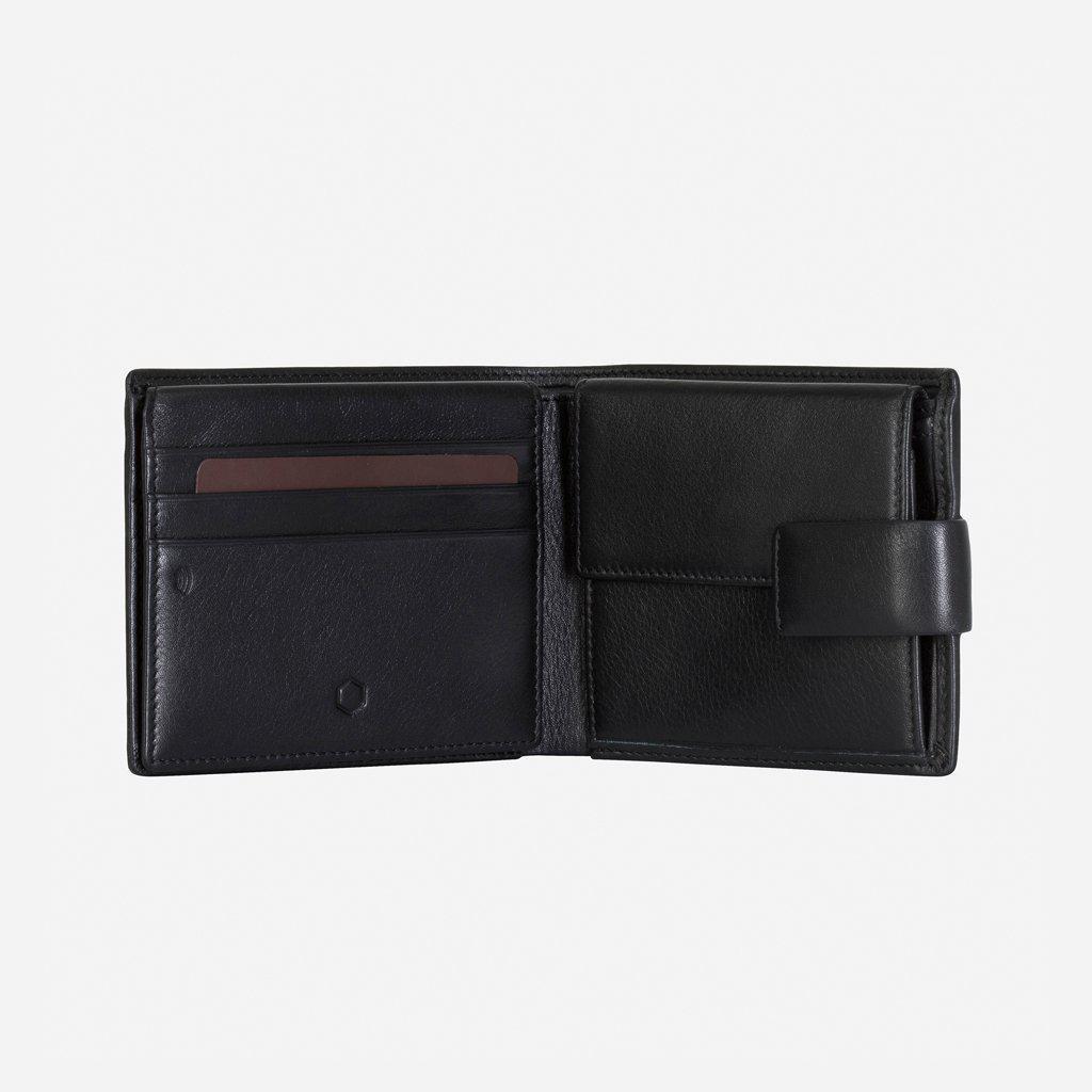 Wallet - Large Bifold Wallet - Press Stud, Coin Pocket & ID Window