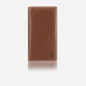 Brown Leather Wallet Slim Card Slide Wallet Tan RFID Secure by Jekyll & Hide