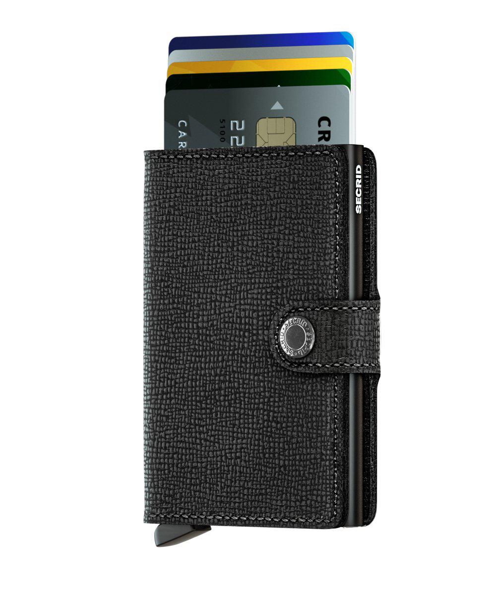 Wallet - SECRID Miniwallet Crisple Black