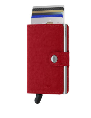 Wallet - SECRID Miniwallet Crisple Red
