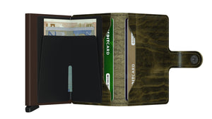 Wallet - SECRID Miniwallet Dutch Martin Olive