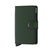 Wallet - SECRID Miniwallet Matte Green - Black