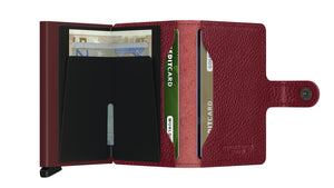 Wallet - SECRID Miniwallet Vegetable-Tanned Rosso