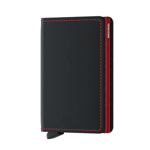 Wallet - SECRID Slimwallet Matte Black & Red