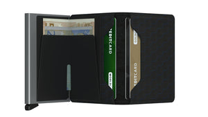 Wallet - SECRID Slimwallet Optical Black - Titanium