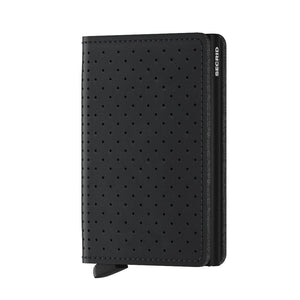 Wallet - SECRID Slimwallet Perforated Black
