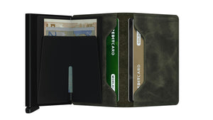 Wallet - SECRID Slimwallet Vintage Olive-Black