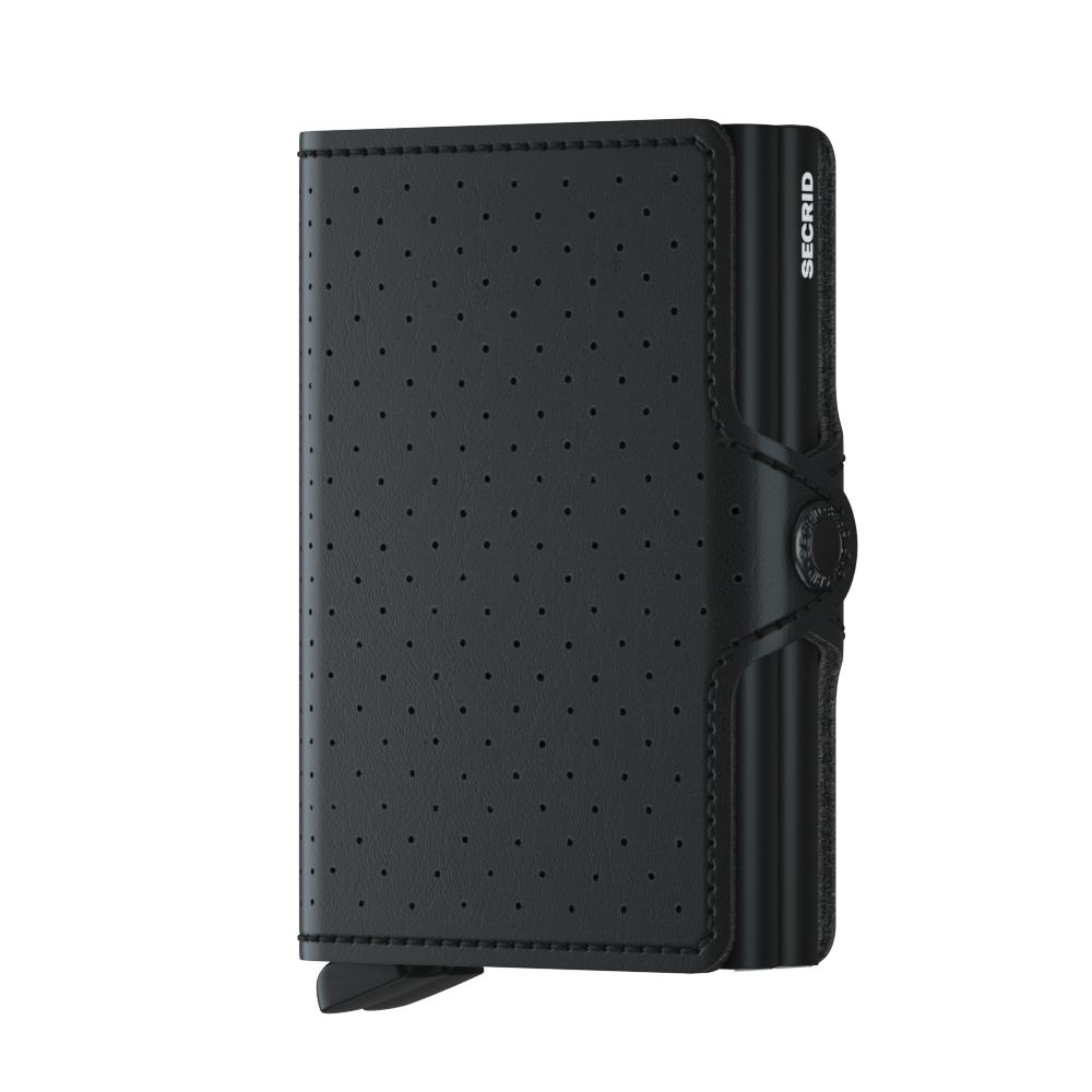 Wallet - SECRID Twinwallet Perforated Black