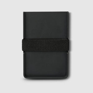 Slim - Aluminium Black-Wallet-Solid Design-Slim Wallet Junkie