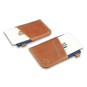 Wallet - WOLYT™ Sleeve RFID - Cobalt/Brown