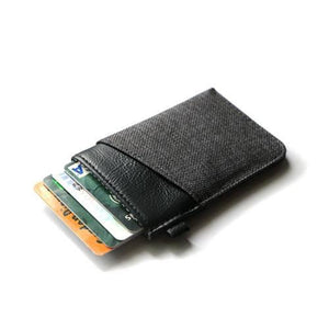 Wallet - WOLYT™ Sleeve RFID - Heather Black